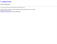 Tablet Screenshot of calljim.com